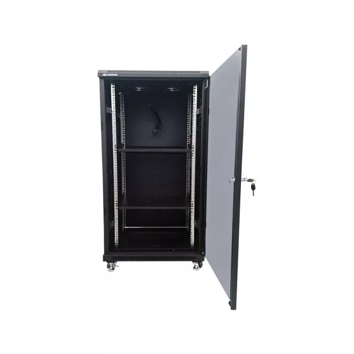 Linkbasic 22U 600 Deep Cabinet 2 Fans & 2 Shelves