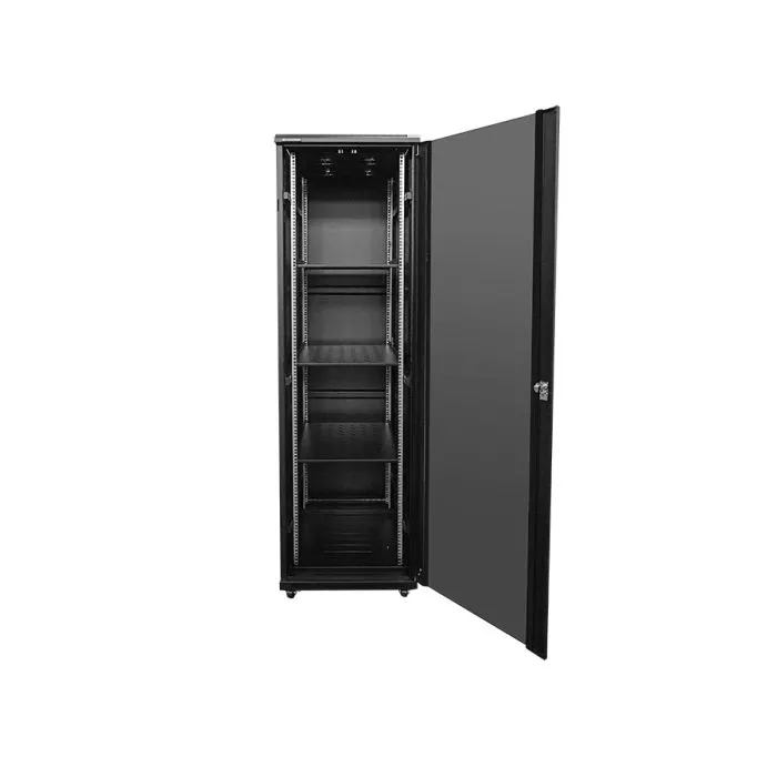 Linkbasic 42U 800 Deep Cabinet 4 Fans & 3 Shelves