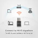 NA300 WIRELESS ADAPTER 300MBPS NANO BLACK