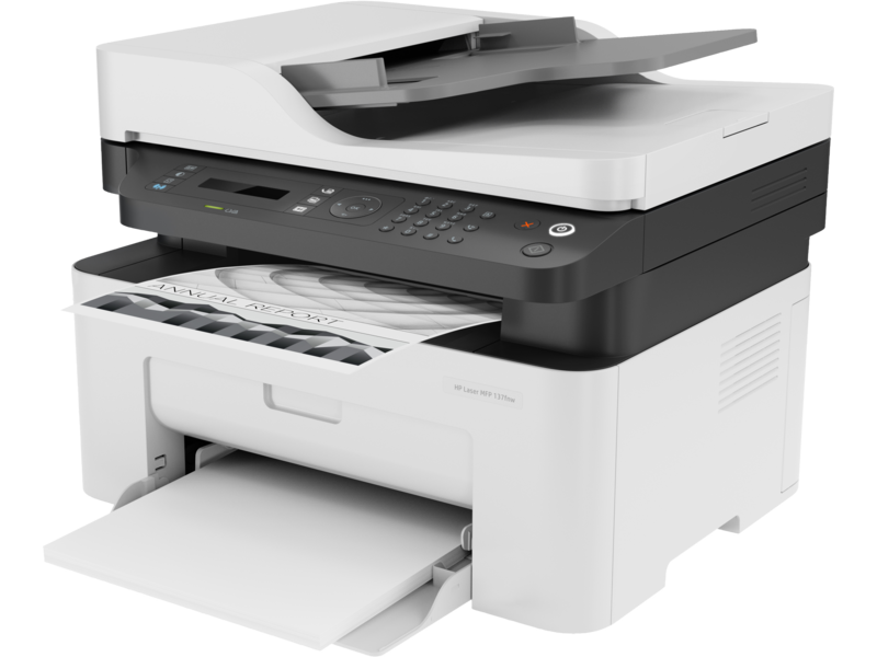 HP LaserJet MFP 137FNW Multifunction Mono Laser Printer | 4ZB84A