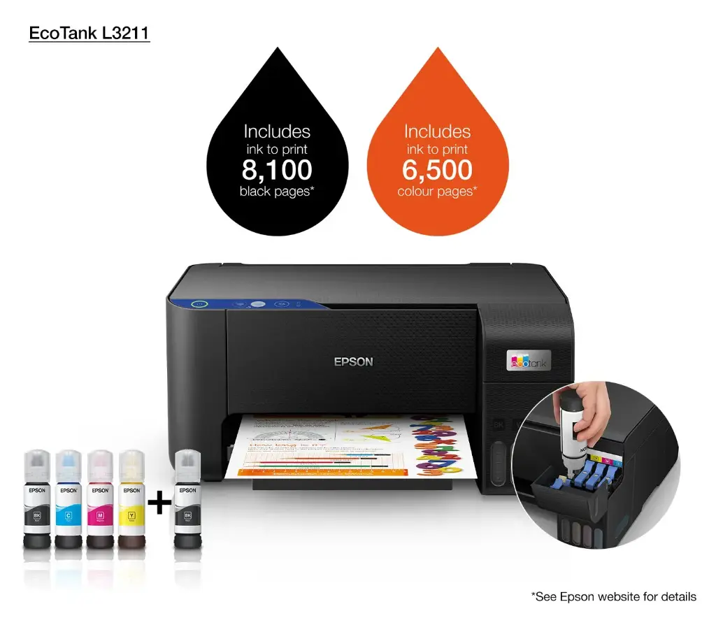 Epson EcoTank L3211 3-in-1 Colour | C11CJ68404