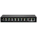 Scoop 8 Port Fast Ethernet AI PoE 96W 2 Gigabit Switch