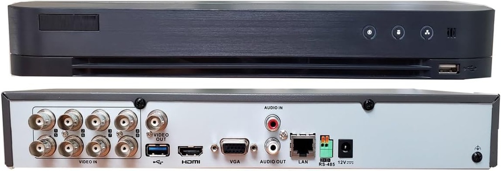 Hikvision 8-ch 1080P Mini 1U H.265 AcuSense DVR | iDS-7208HQHI-M1/XT