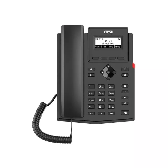 Fanvil 2SIP Gigabit Entry Level PoE VoIP Phone | X301G