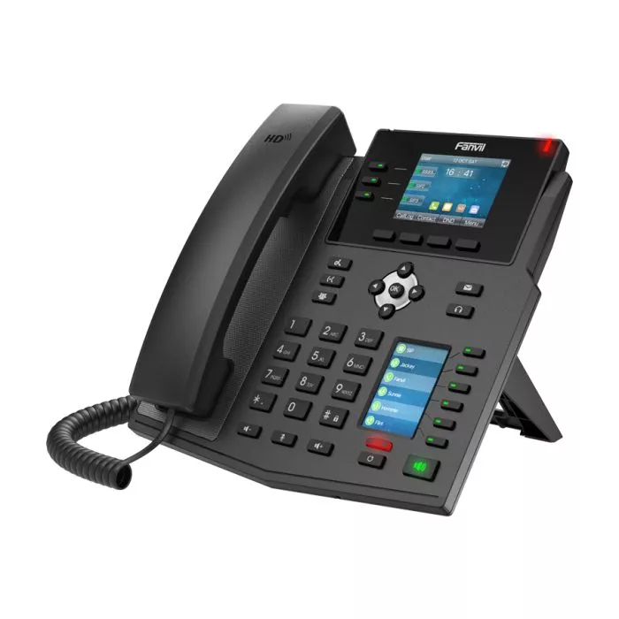 Fanvil 12SIP Gigabit Colour Screen PoE VoIP Phone | X4U