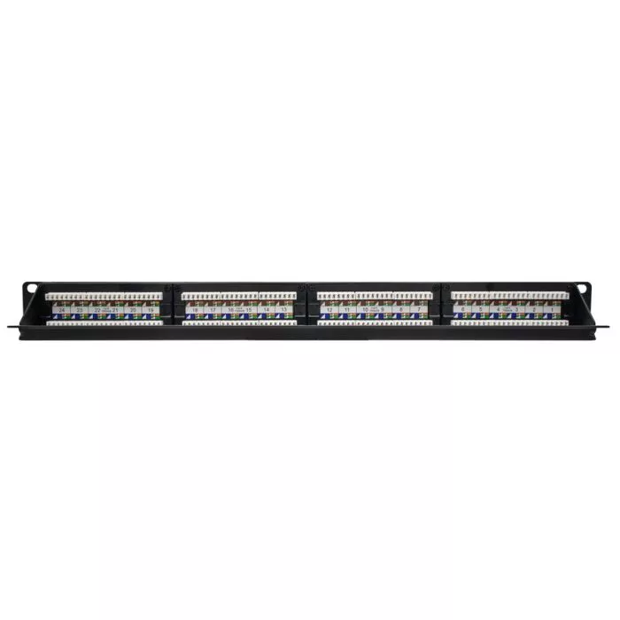 Linkbasic 24 Port Cat6 Rack Mount Patch Panel