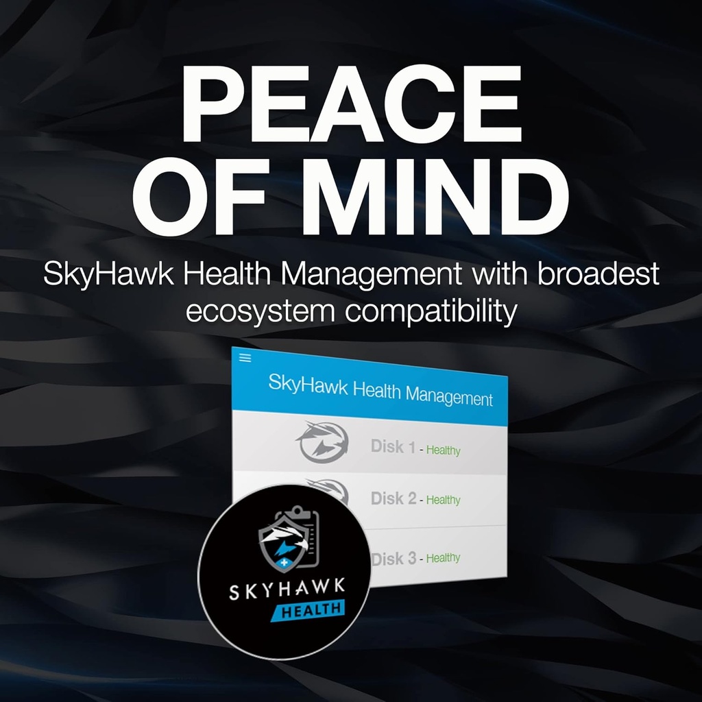 Seagate SkyHawk AI 16TB 256MB Cache 3.5 inch Internal | ST16000VE002