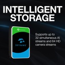 Seagate SkyHawk AI 16TB 256MB Cache 3.5 inch Internal | ST16000VE002