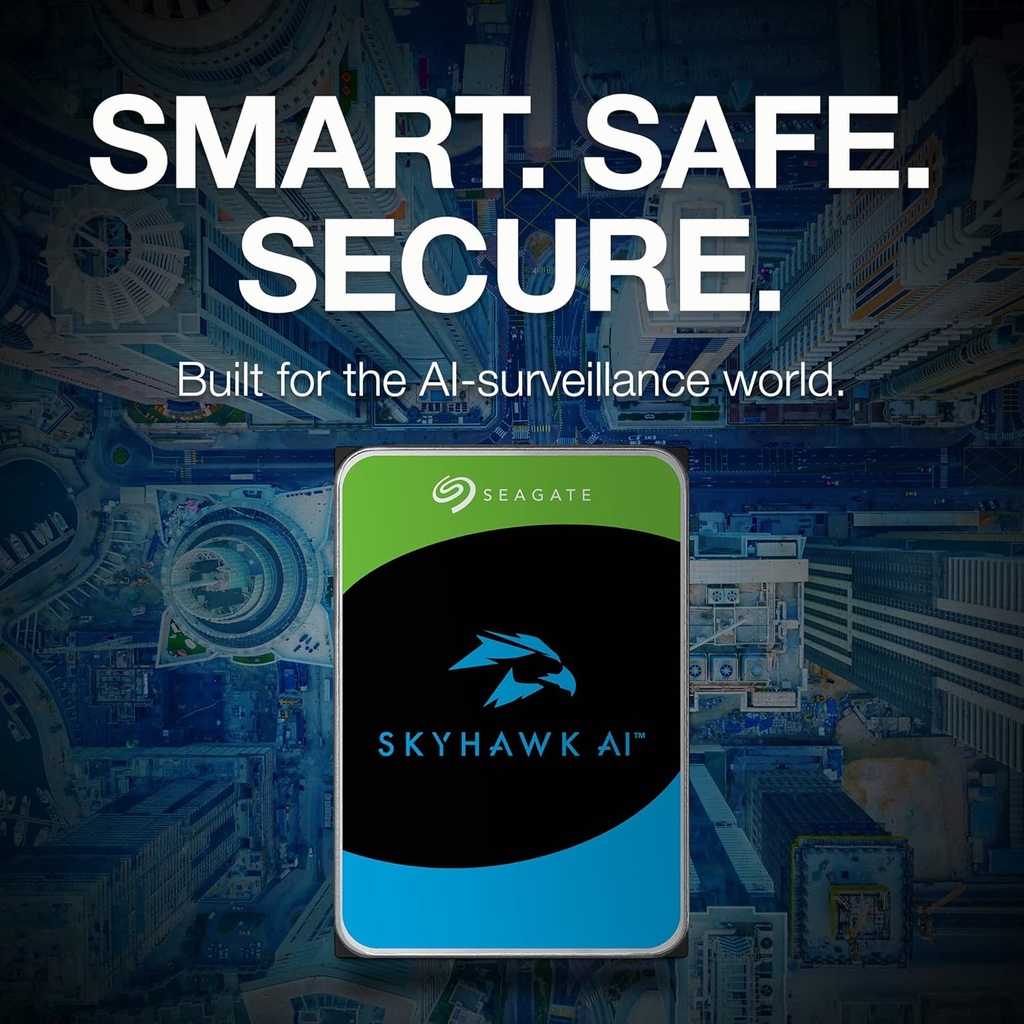 Seagate SkyHawk AI 16TB 256MB Cache 3.5 inch Internal | ST16000VE002