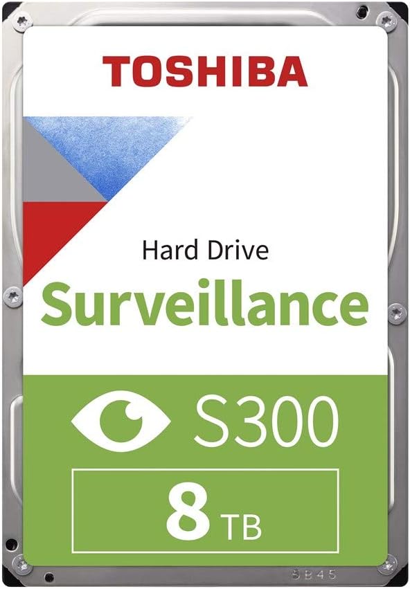 Toshiba S300 10TB Surveillance Hard Drive | HDETV10ZSA51F