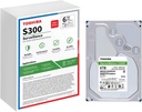 Toshiba S300 10TB Surveillance Hard Drive | HDETV10ZSA51F