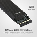 EN100 ENCLOSURE M.2 NGFF TYPE B SSD USB 3.0