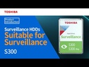 Toshiba S300 4TB Surveillance Hard Drive | HDKPB08Z0A01S