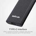 EN100 ENCLOSURE M.2 NGFF TYPE B SSD USB 3.0