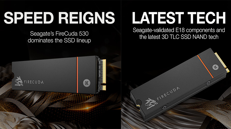 Seagate FireCuda 530 Heatsink 1TB M.2 | ZP1000GM3A023