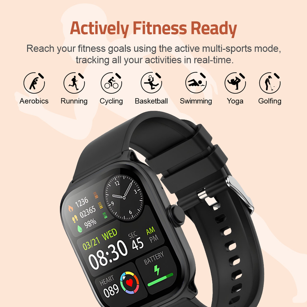 Astrum MT310 Smart Watch 2.01″ HD IPX68 with BT Calls Sports Blue | A61531-C