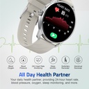 MT410 Smart Watch 1.39” HD IPX68 with BT Calls Sports Black | A61541-B