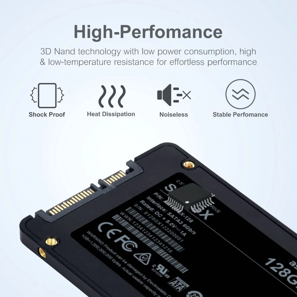  Astrum S128GX 128GB 2.5″ SATA3 SSD DRIVE 518/47 | S128GX