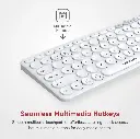 ASTRUM KEYBOARD MINI DUAL BT WL BLACK | KT200 