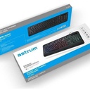 Astrum KL560 Rainbow Color Backlit LED Wired USB Gaming Keyboard | KL560