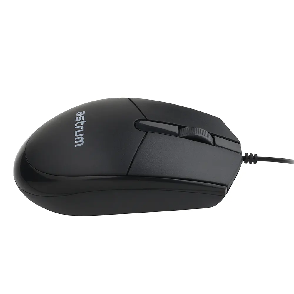 ASTRUM MOUSE USB OPTICAL 3B 1.5M BLACK | MU080