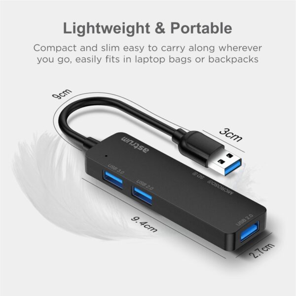 UH020 USB 3.0 and Card Reader Multi-Port Hub