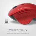 Astrum 6B Wireless Optical Mouse Black | MW280