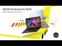 Asus Vivobook Go 15.6" Ryzen-R5 8GB 512GB Win 11 Home Notebook