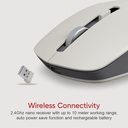 ASTRUM MOUSE RECHARGEABLE 2.4GHZ BLACK | MW230