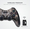 Astrum 5 in 1 Wireless Dual Shock Joystick Gamepad | GW520