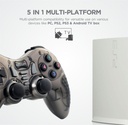 Astrum 5 in 1 Wireless Dual Shock Joystick Gamepad | GW520