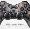 Astrum 5 in 1 Wireless Dual Shock Joystick Gamepad | GW520
