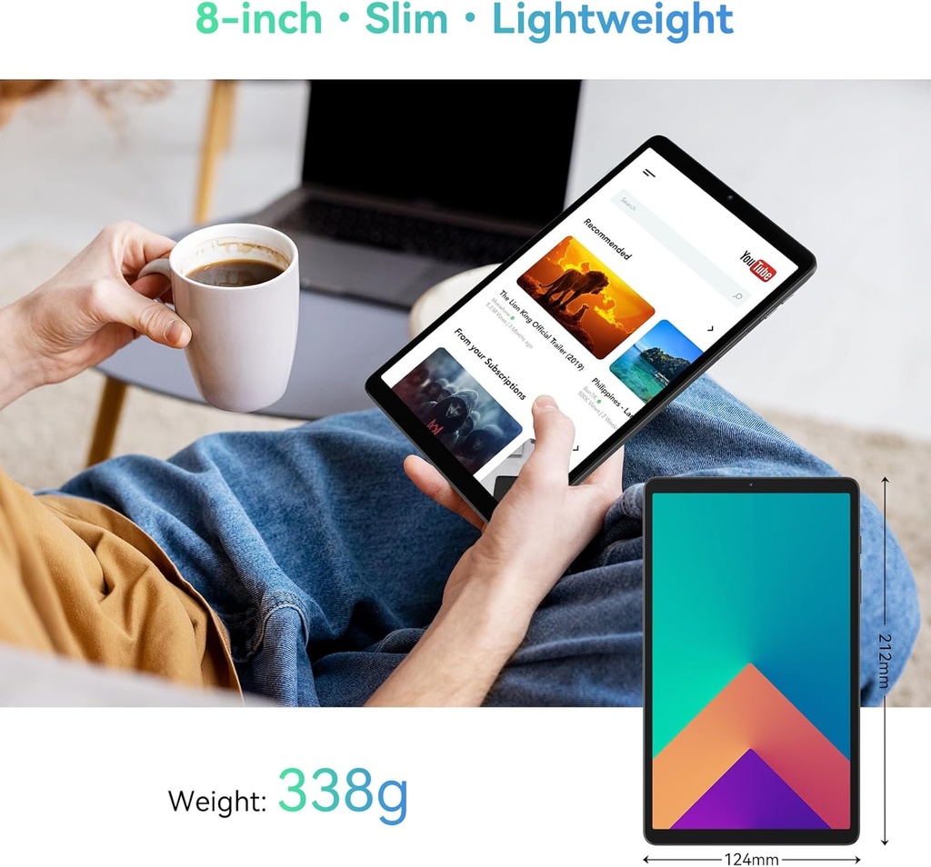 Blackview Tab 60 8.7 inch Android Tablet PC | TAB 60-GREY