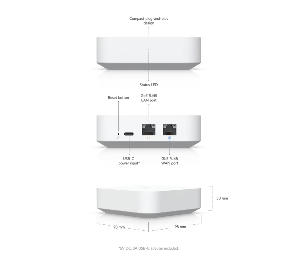 Ubiquiti Gateway Lite | UB-UXG-LITE