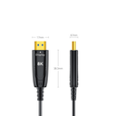 DTECH 8K Optical Fiber HDMI Cable - 50m | HDM-CAB-FIB-50M-8K