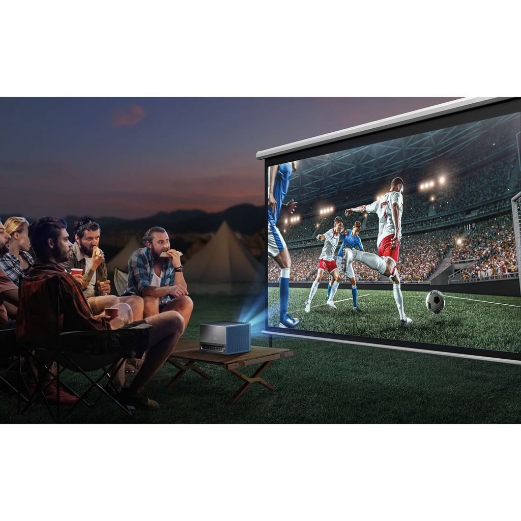 Hisense C1 Trichroma 4K Laser Mini Projector 