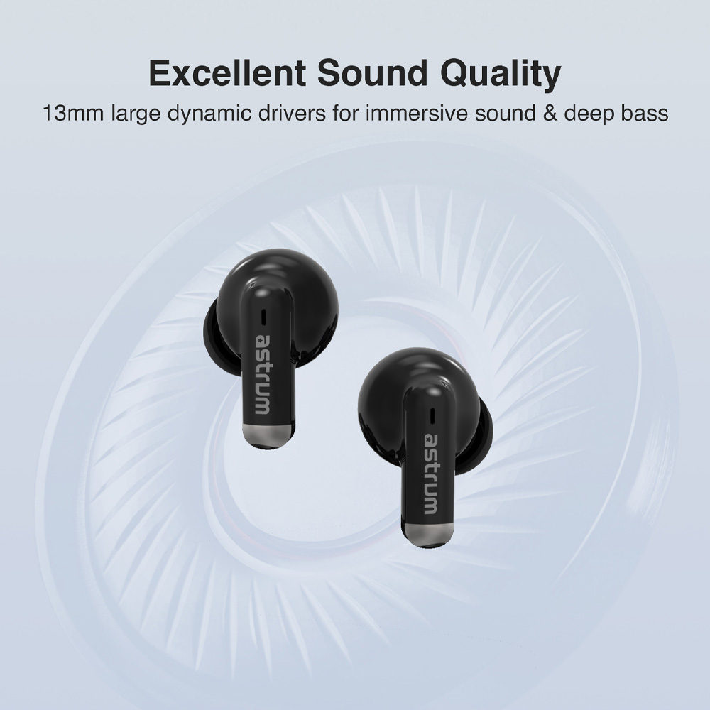 Astrum ET310 TWS True Wireless In-Ear Earbuds Bluetooth V5.3 | A10531-B
