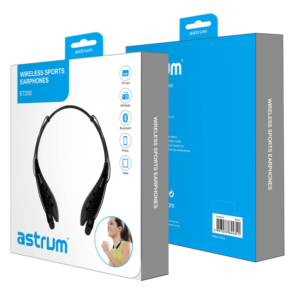 Astrum ET250 Multifunction Neckband Earphones | A10525-B