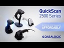 Datalogic Quickscan QBT2500 2D USB Black Scanner