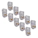 NT120 CAT6 RJ45 NET CONNECTORS 100PACK