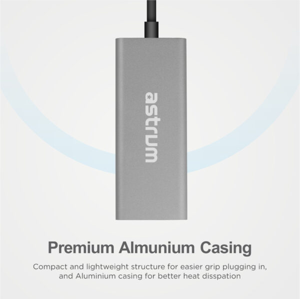Astrum NA400 USB3.0 to Gigabit Ethernet LAN Converter | A72040-B