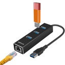 Astrum DA580 USB 3.0 to Gigabit Lan + Hub Adapter | A38058-B