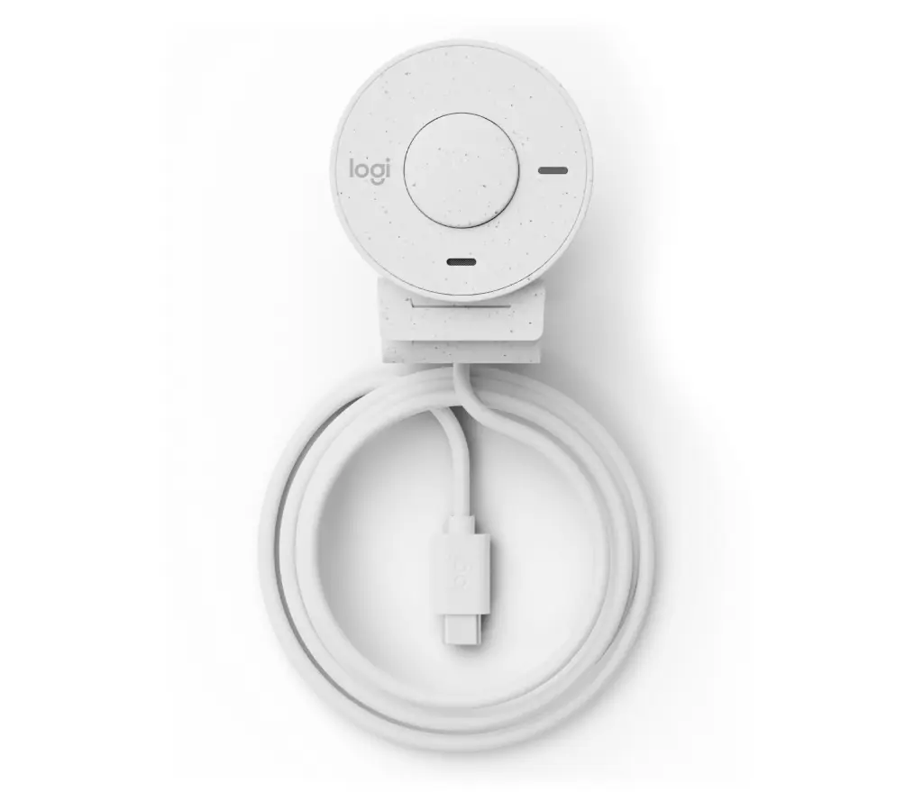 Logitech BRIO 300 Off-White Full-HD USB Webcam