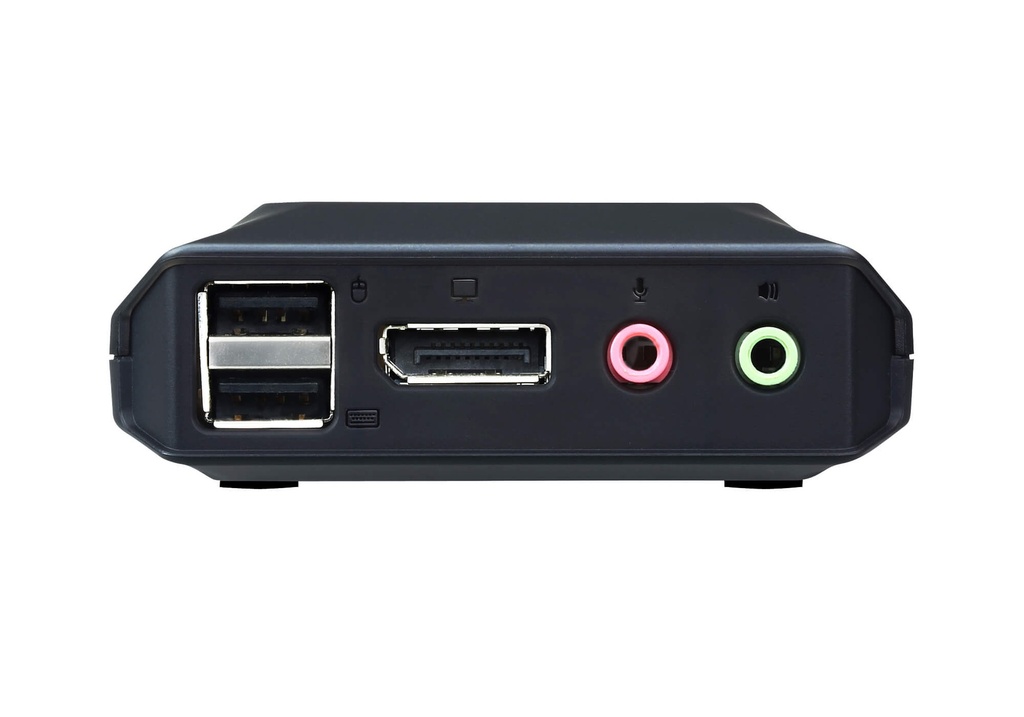 Aten USB 2-Port DisplayPort Cable With Remote Port Selector KVM Switch