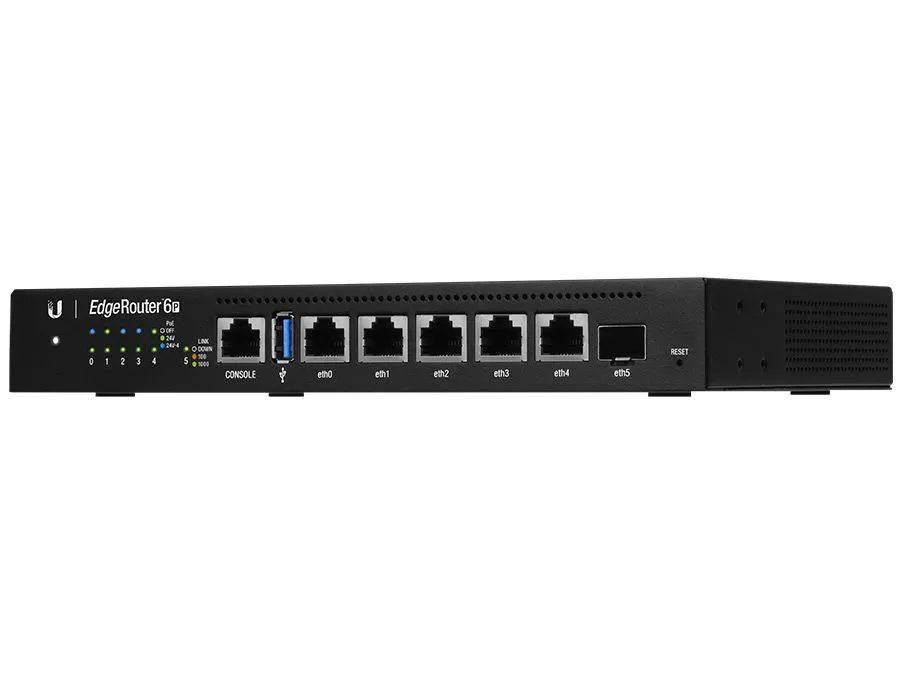 Ubiquiti UISP EdgeRouter 6P 5 Port Gigabit 1SFP | ER-6P