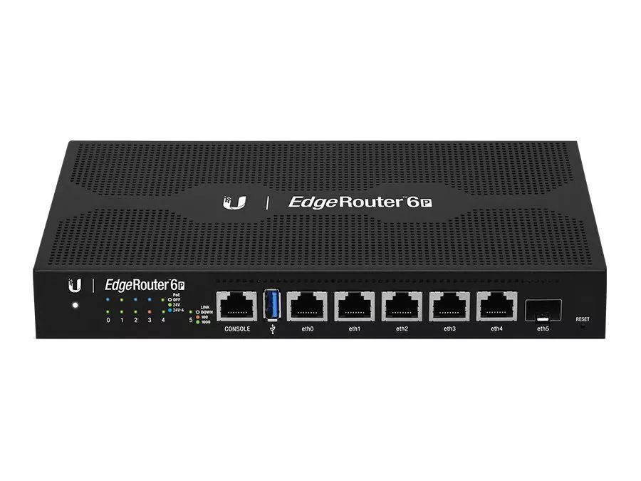 Ubiquiti UISP EdgeRouter 6P 5 Port Gigabit 1SFP | ER-6P