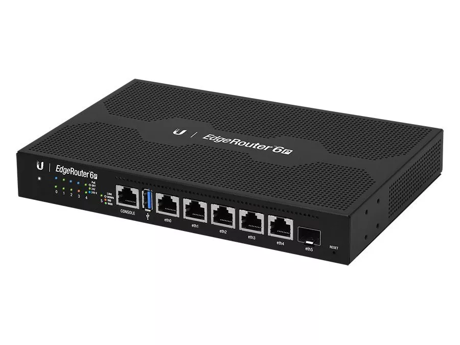 Ubiquiti UISP EdgeRouter 6P 5 Port Gigabit 1SFP | ER-6P