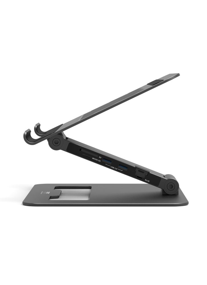 Port USB-C Docking Adjustable Notebook Stand