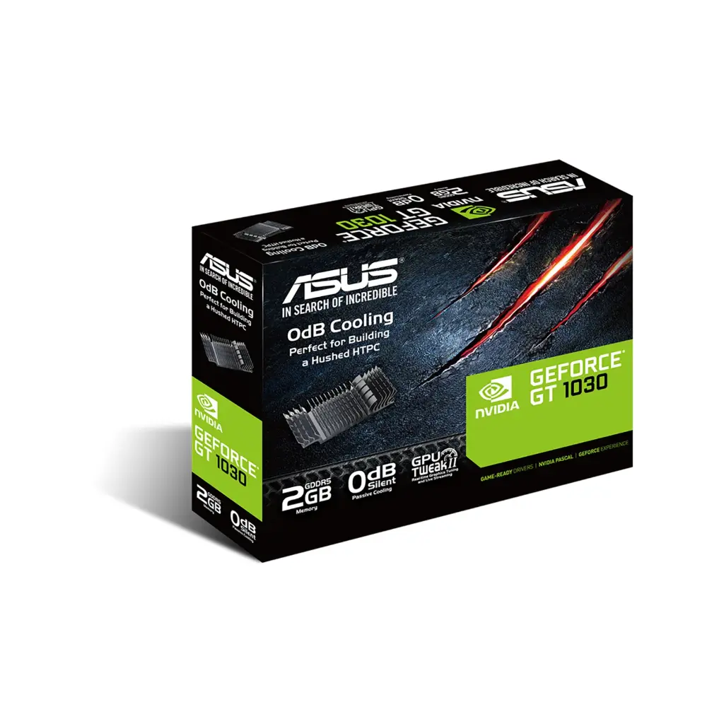 ASUS GT1030-SL-2G-BRK NVIDIA GeForce GT 1030 2 GB GDDR5 Graphics Card GT1030-SL-2G-BRK 