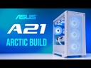 Asus A21 Micro-ATX 4 Fans Chassis